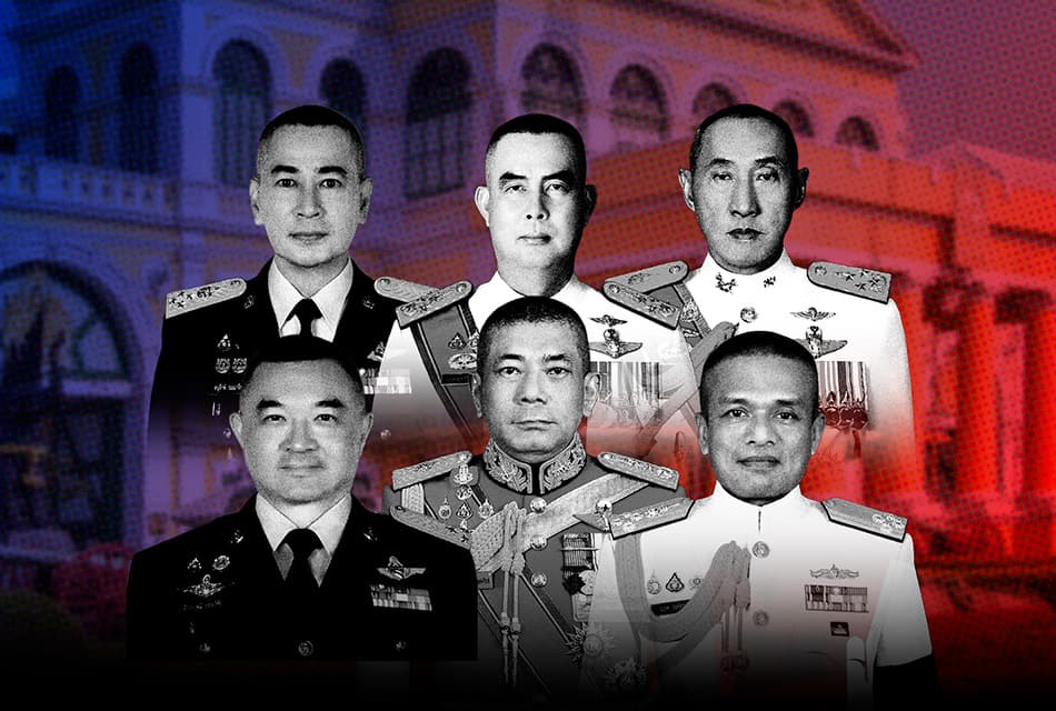 ตท.26 ยึดกองทัพ วางทายาท ซีรีย์ 2 ‘เต้-กอล์ฟ’ไลน์ ผบ.ทบ. ‘นเรศ’ผบ.ทร. ‘ทหารเสือ’เข้า กห. ‘แจ๊ค-โอ๋’ชิง ผบ.ทอ.