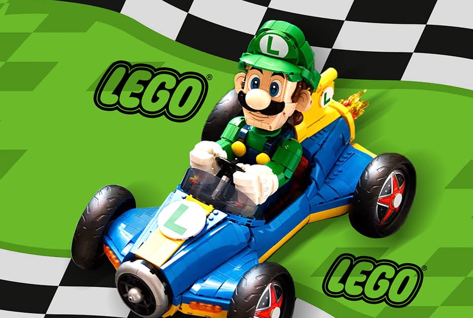 แฟนลุงหนวดต้องเก็บ! LEGO x Mario Kart ตัวต่อขนาดใหญ่แบบอินเทอร์แอ็กทีฟชิ้นแรก