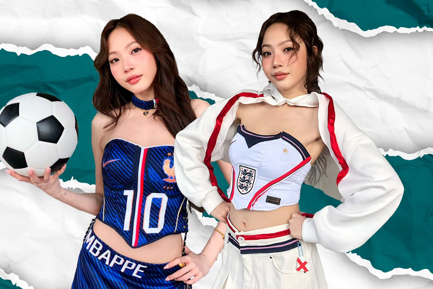 ตัดเสื้อฟุตบอลเป็นแฟชั่น สร้างไอเดียใหม่หรือทำคุณค่าของเสื้อลดลง? เมื่อผลการแข่งขันถูกทำนายผ่านการตัดชุดของ ‘ซ้อก้าด’