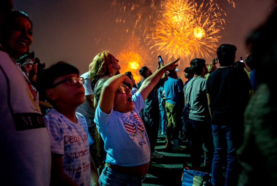 Photo Story : 249 ปีวันชาติสหรัฐฯ! ชาวอเมริกันเฉลิมฉลองชื่นมื่นทั่วประเทศ