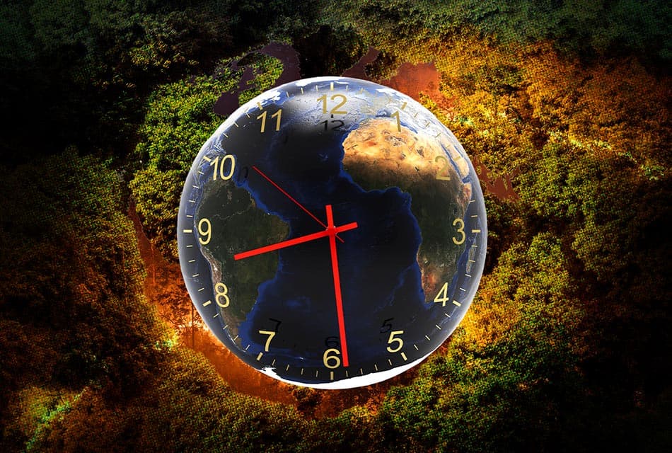 Climate Clock นับถอยหลังสู่เส้นตาย มนุษยชาติเหลือเวลาอีกกี่ปี?