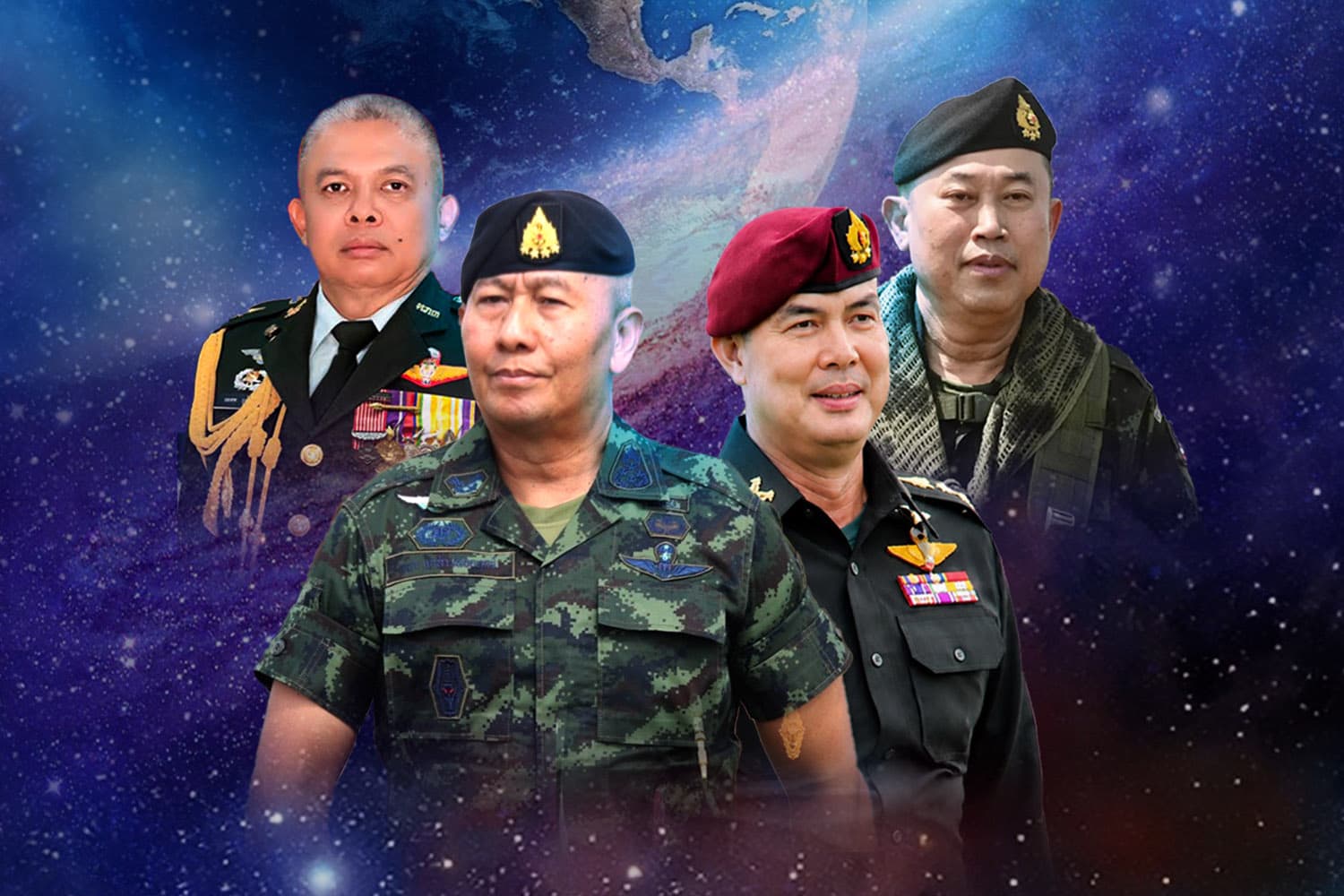 เปิดโผ “5 เสือ ทบ.” จัดทัพคละ ตท.26-28 วางหมาก ผบ.ทบ.คนต่อไป