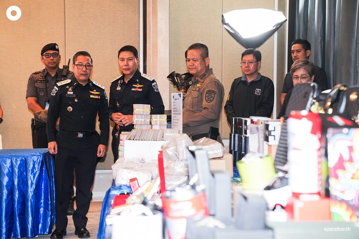 PhotoStory-บรรยากาศแถลงผลปฏิบัติการปราบปรามเครือข่ายธุรกิจ Forex ผิดกฎหมาย