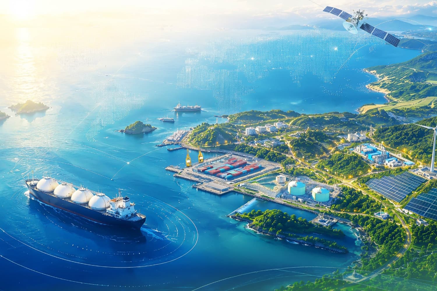 GULF เชื่อมพลังงานสู่ดิจิทัล โชว์ Ecosystem ใน Gastech 2026