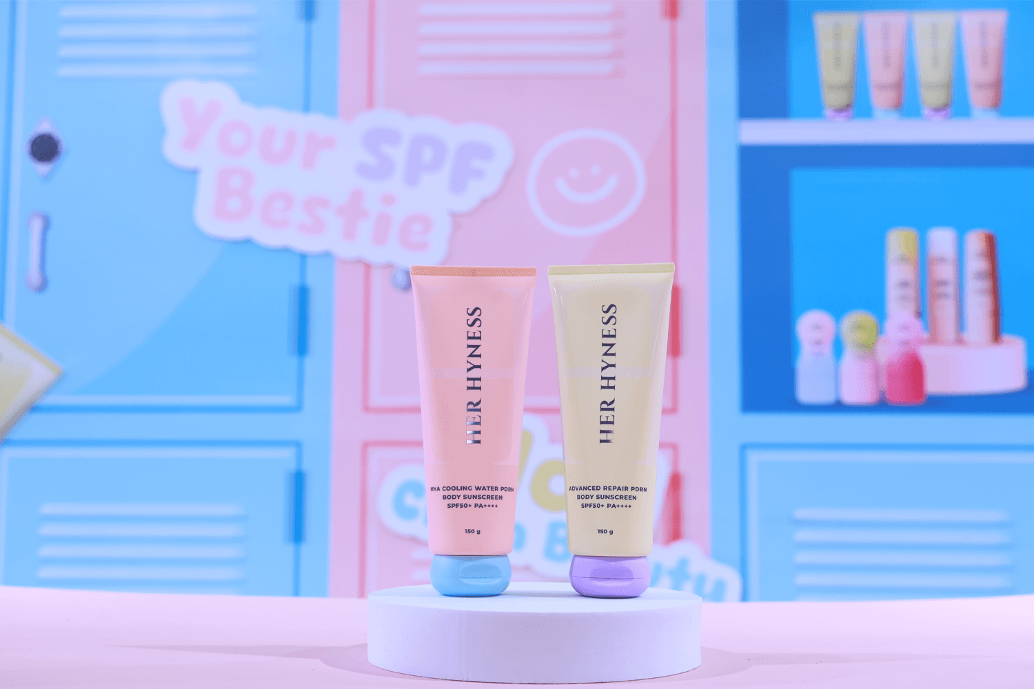HER HYNESS เปิดตัวกันแดดผิวกาย PDRN 2 สูตรใหม่ SPF50+ PA++++ เนื้อบางเบา ไม่เหนียวเหนอะหนะ