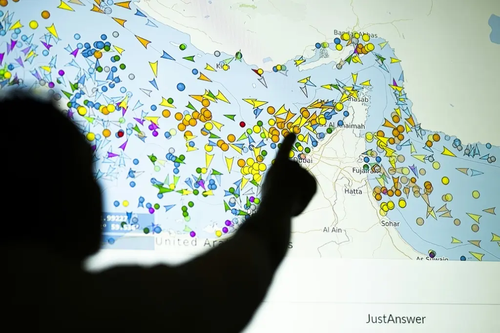 The Strait of Hormuz is a crucial shipping route