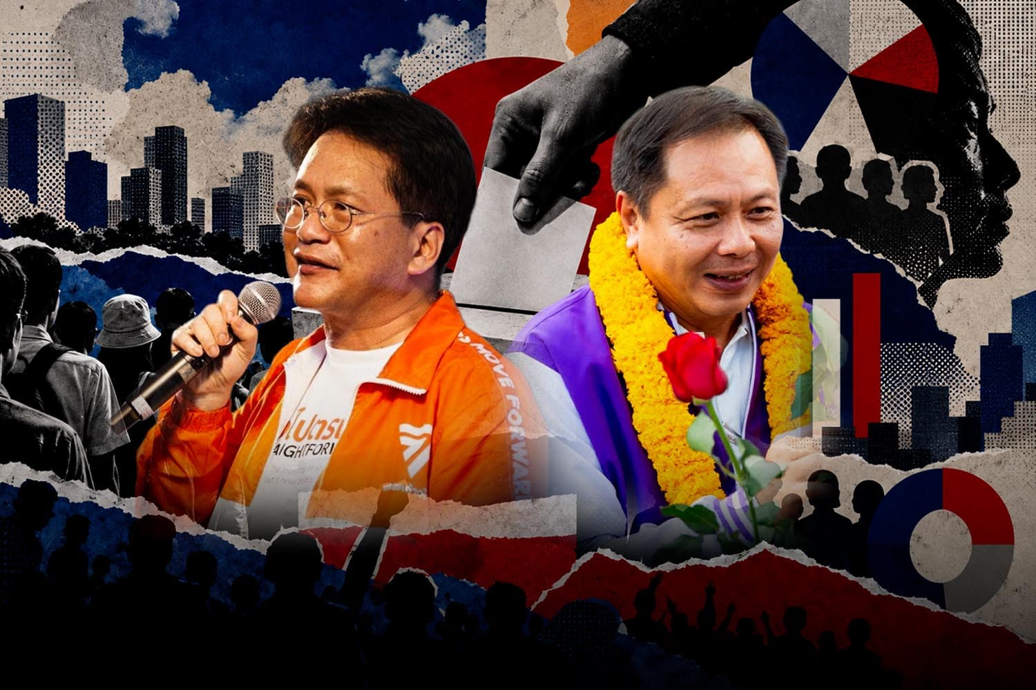 โหมโรงศึกชิงอบจ.นนทบุรี ‘ผึ้งหลวง’ นำ ‘ปชน.’ จับตากลุ่ม Swing vote ยังไม่เลือกใคร