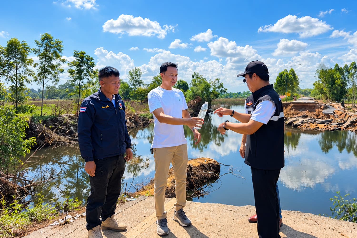 น้ำท่วมปราจีนบุรี ผลตรวจน้ำใกล้โรงงานบอกอะไร