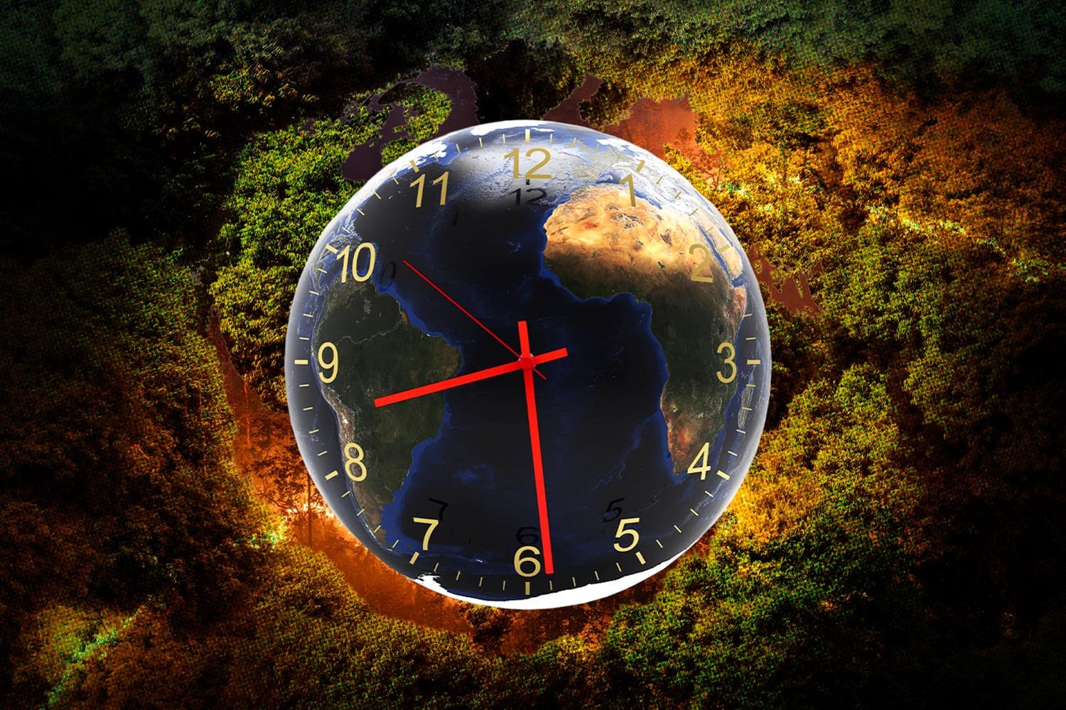 Climate Clock นับถอยหลังสู่เส้นตาย มนุษยชาติเหลือเวลาอีกกี่ปี?