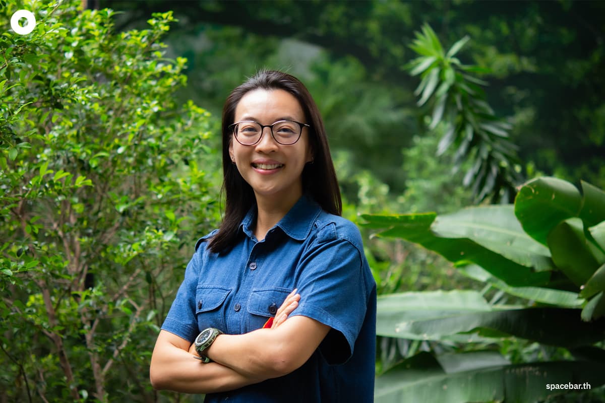 ดร.สุภัชญา เตชะชูเชิด ผู้เชี่ยวชาญด้าน Nature-based Solutions (NbS) มูลนิธิแม่ฟ้าหลวง ในพระบรมราชูปถัมภ์